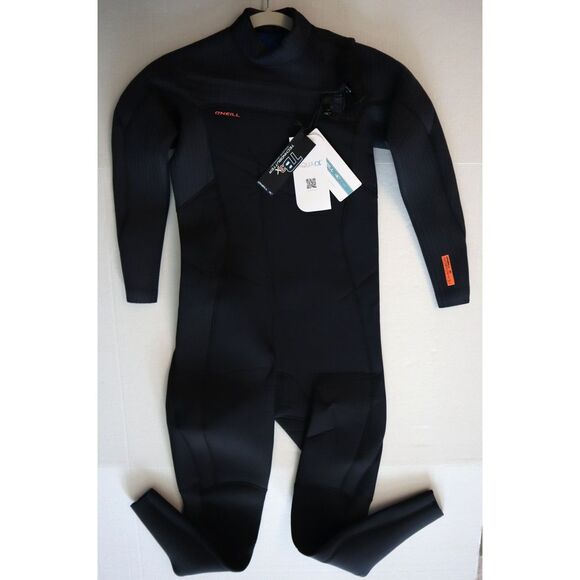 O'NEILL 5349-A00 Women's Sz 12 Black Hyperfreak 4/3mm Chest Zip Full L/S Wetsuit - Picture 6 of 7